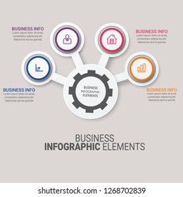 Simple Modern Infographics Template