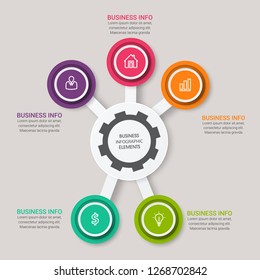 Simple Modern Infographics Template