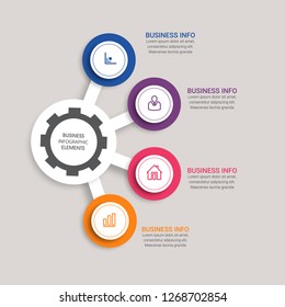 Simple Modern Infographics Template