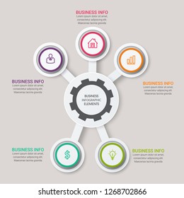 Simple Modern Infographics Template