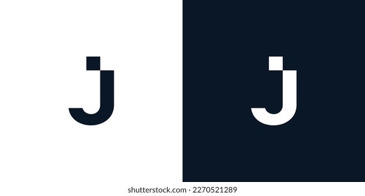 Simple and modern J logo design