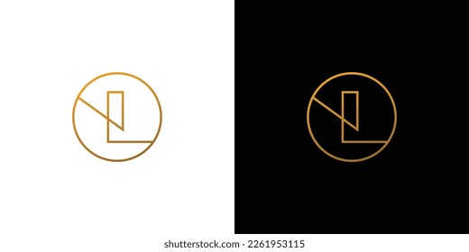 Simple and modern L logo design 3