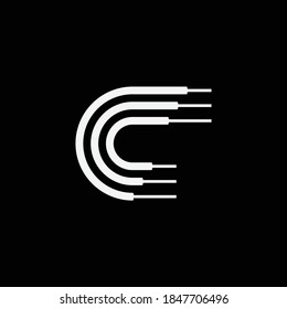 simple and modern letter C logo design inspiration