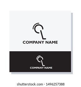 simple modern letter logo design vector