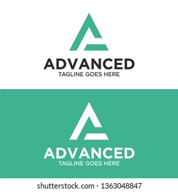 Simple & Modern A Letter Logo Template
