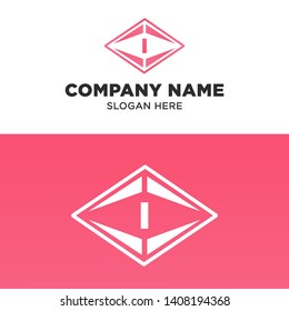 Simple and Modern I Letter Logo Template