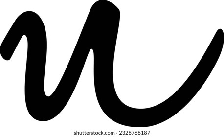 Simple and modern letter N initials logo design