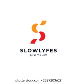 simple and modern letter S for business logo design