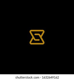 simple and modern letter SS logo