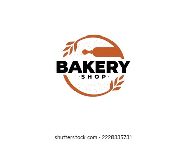 Simple and Modern Logo, Bakery Shop logo nice for Bakery, Cake and Cookies Shop or any Food Business Company. Vector file for any resolution without losing its quality.