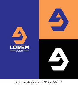 simple modern logo beautiful color