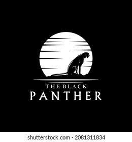 A simple and modern logo of a black panther which means strength, determination and glory. Perfect for your creative industry logo.