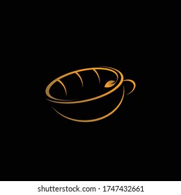 Simple and modern logo for a cafe