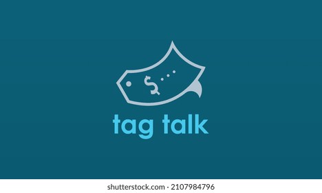 Diseño de logotipo sencillo y moderno Concepto de vector de logotipo de conversación y conversación