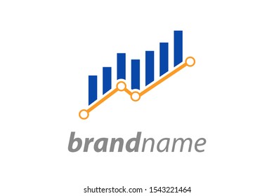 Simple and Modern logo design for finance company.