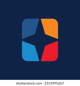 simple and modern logo design ideas for companies and social media. abstract iconic logo