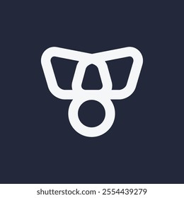 simple and modern logo design ideas for companies and social media. abstract iconic logo