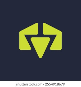 simple and modern logo design ideas for companies and social media. abstract iconic logo