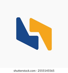 simple and modern logo design ideas for companies and social media. abstract iconic logo