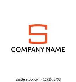 Simple and modern logo design for  letter S