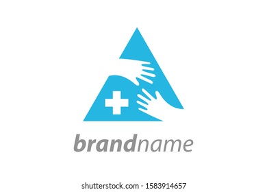 simple and modern logo design for medical company.