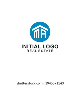 diseño de logotipo sencillo y moderno para bienes raíces