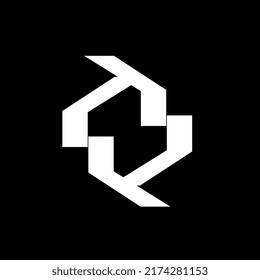 einfach   modernes Logo-Design-Muster