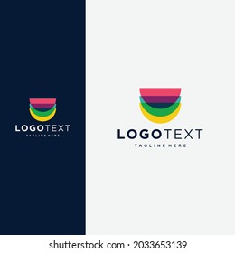 simple and modern logo design template 