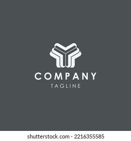 simple and modern logo design template elements