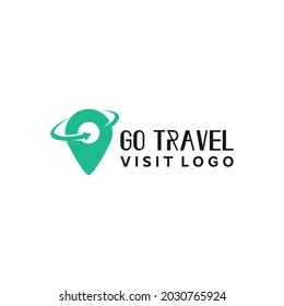 simple and modern logo design for travel identity