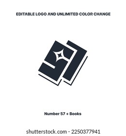 Simple and Modern Logo Editable Unlimited Change the color