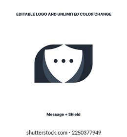 Logotipo sencillo y moderno Editable Sin límites Cambiar el color