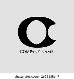 A simple, modern logo featuring a crescent-shaped letter C, designed with a minimalist aesthetic and vibrant color palette.