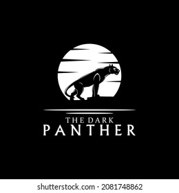 A simple and modern logo of a panther that has the meaning of strength and glory. Perfect for your creative industry logo.