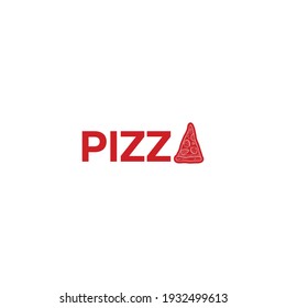 simple and modern logo for pizza restaurant