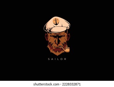 Simple and Modern Logo, Sailor logo nice for General Company. Vector file for any resolution without losing its quality.