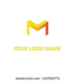 a simple and modern logo with a unique shape