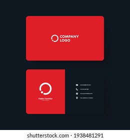 Simple Modern And Minimalist Business Card Template