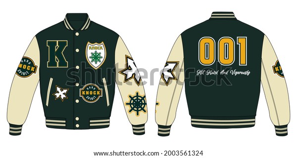 2,484 Varsity Jackets Images, Stock Photos & Vectors | Shutterstock