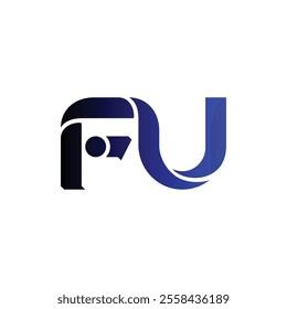 Simple modern minimalist vector logo design