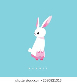 Simple, modern and Minimalistic Rabbit design