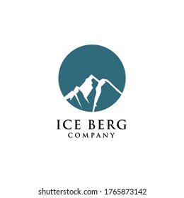 Simple Modern Mountain Logo Design Vector inspiration