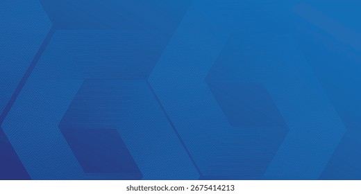 Simple moderno bueno abstracto Hexágono Azul Tecnología Finanzas Fintech Fondo Abstractas Patrón de píxeles