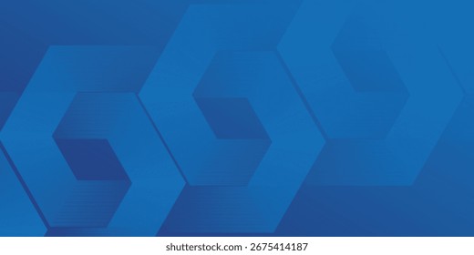 Simple modern nice good art system abstract Hexagon Blue Tech Finance Fintech Background Abstract Pixel Pattern