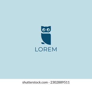 Simple and Modern owl Logo for company, business, community, team, etc.