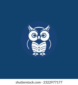 Simple and Modern owl Logo for company, business, community, team, etc