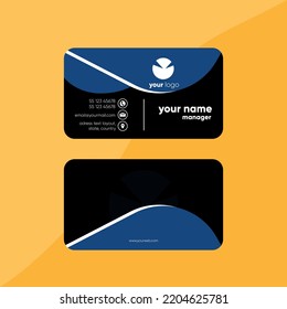 Simple Modern Professional Creative Business Card Design 