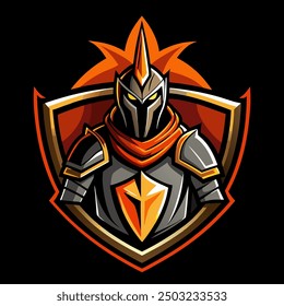 Simple Modern Professional Knight Logo Design