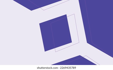 fondo de banderas planas abstractas púrpura simple y moderno