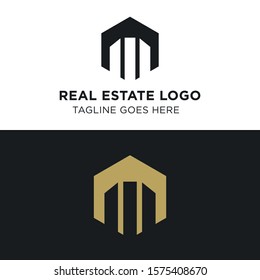 Simple and Modern Real Estate Logo Template for your Business